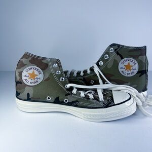 Converse Carhatt‎ WIP All Star Green Camouflage High-Tops